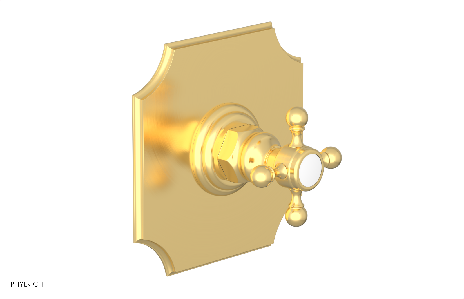 HENRI 1/2" Mini Thermostatic Shower Trim with Cross Handle 4-157