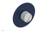 BASIC II 1/2" Mini Thermostatic Round Shower Trim White Marble Handle 4-174