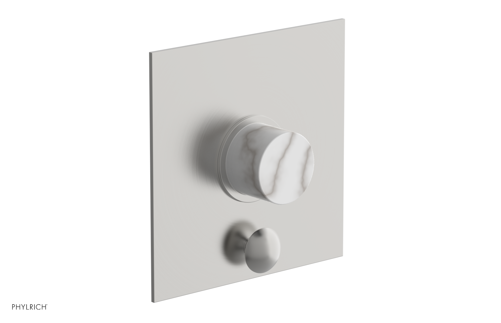 BASIC II Pressure Balance Shower Plate with Diverter and Handle Trim Set 4-202