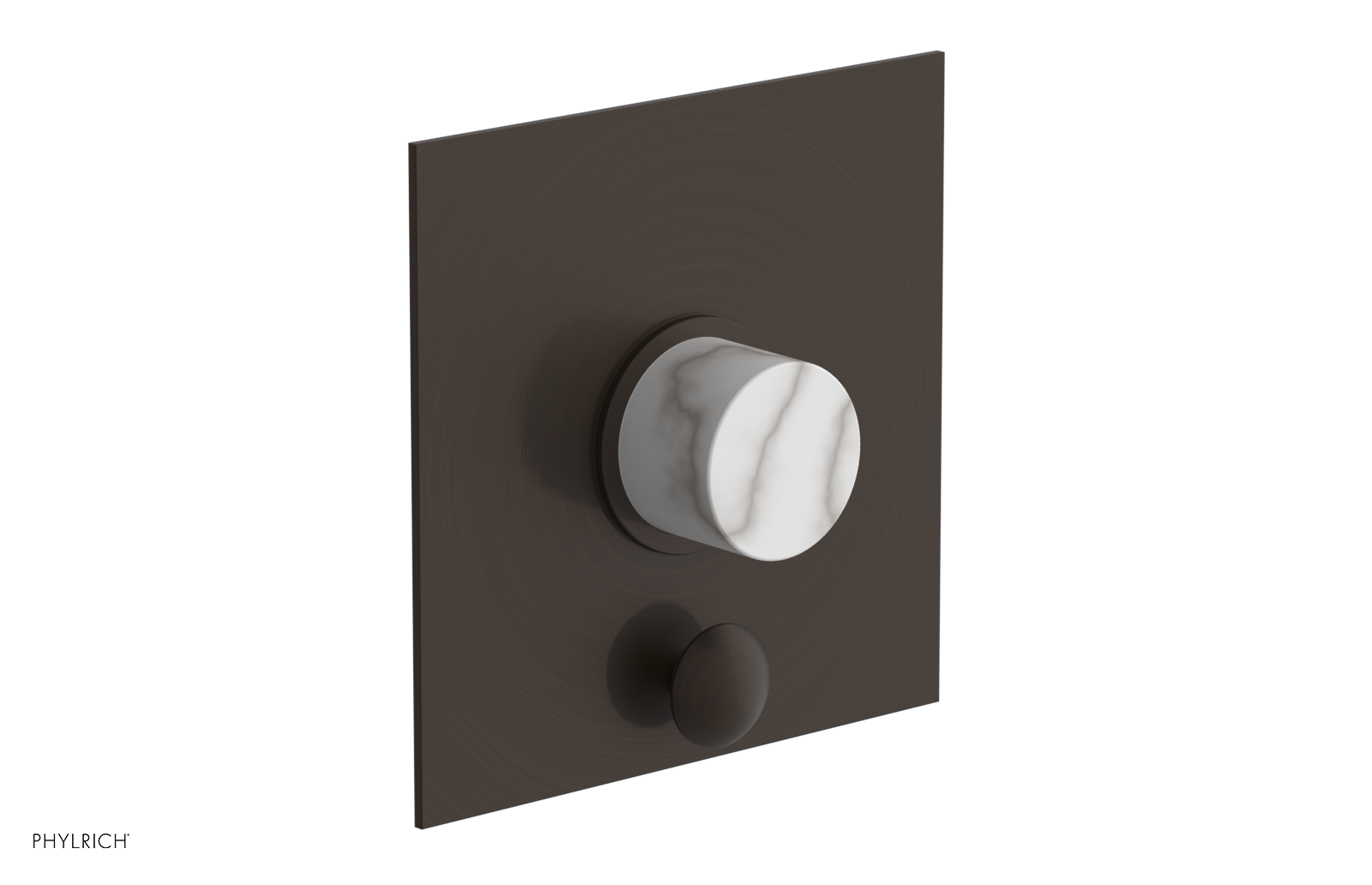 BASIC II Pressure Balance Shower Plate with Diverter and Handle Trim Set 4-202