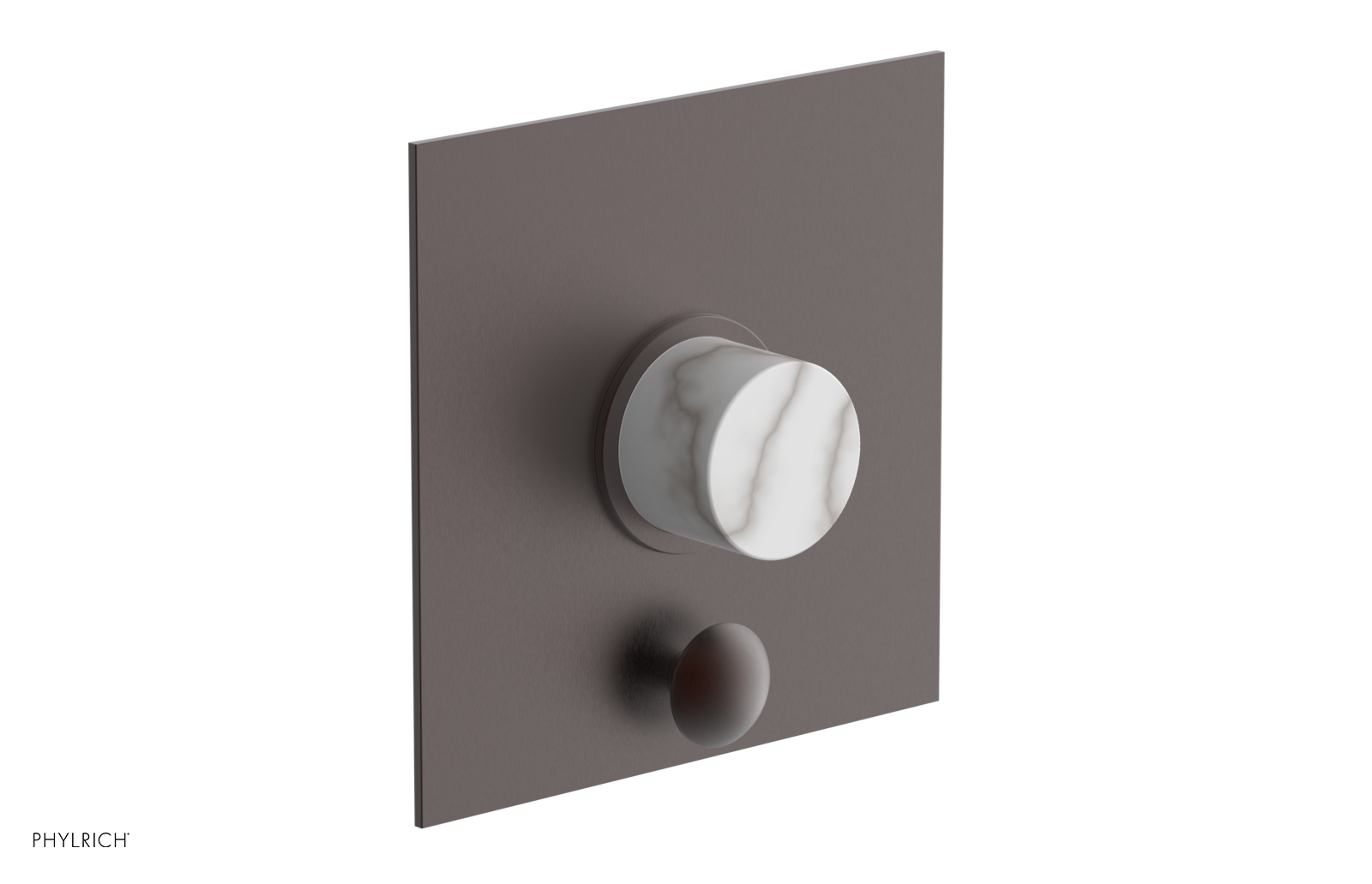 BASIC II Pressure Balance Shower Plate with Diverter and Handle Trim Set 4-202