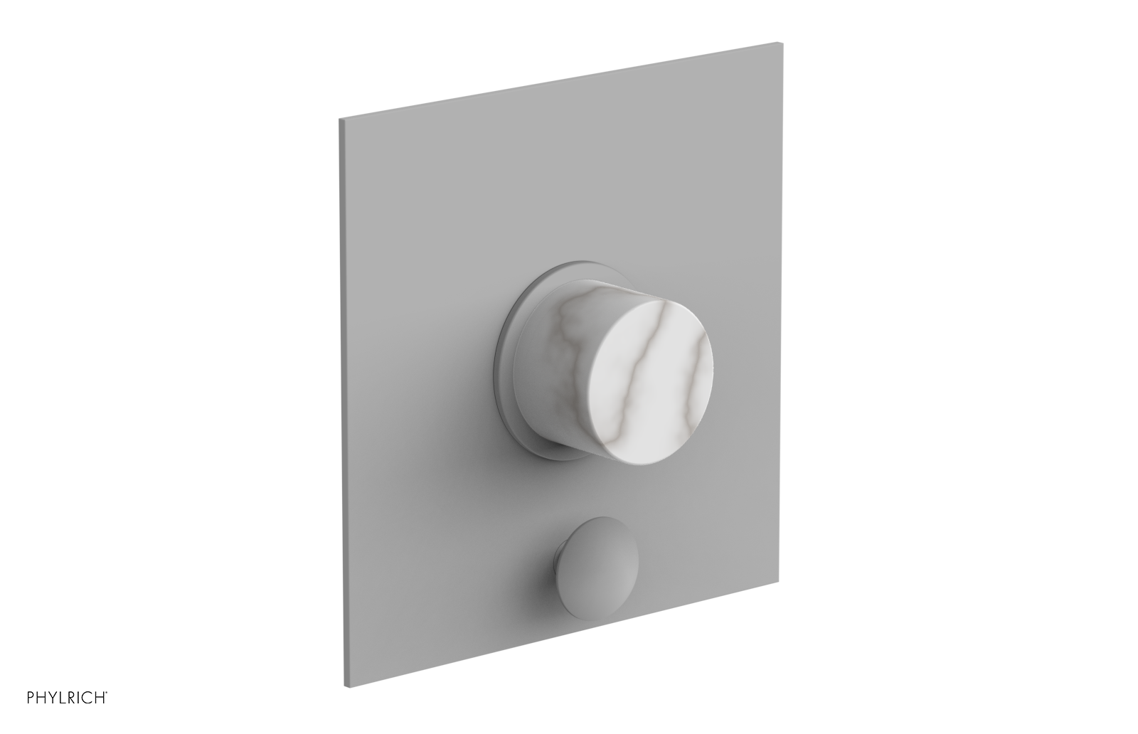 BASIC II Pressure Balance Shower Plate with Diverter and Handle Trim Set 4-202