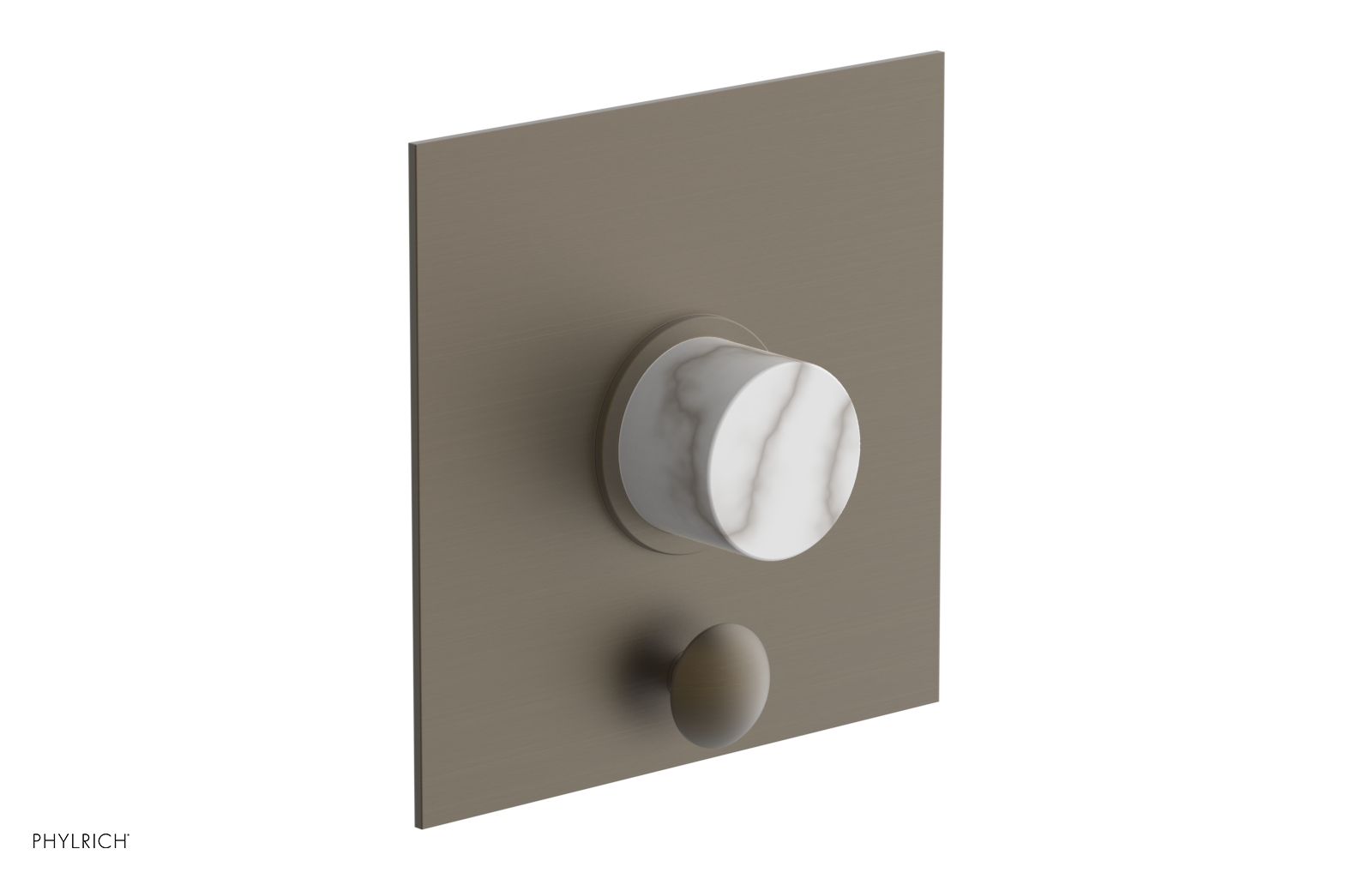 BASIC II Pressure Balance Shower Plate with Diverter and Handle Trim Set 4-202