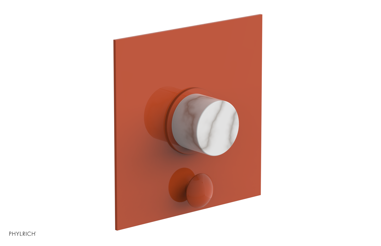 BASIC II Pressure Balance Shower Plate with Diverter and Handle Trim Set 4-202