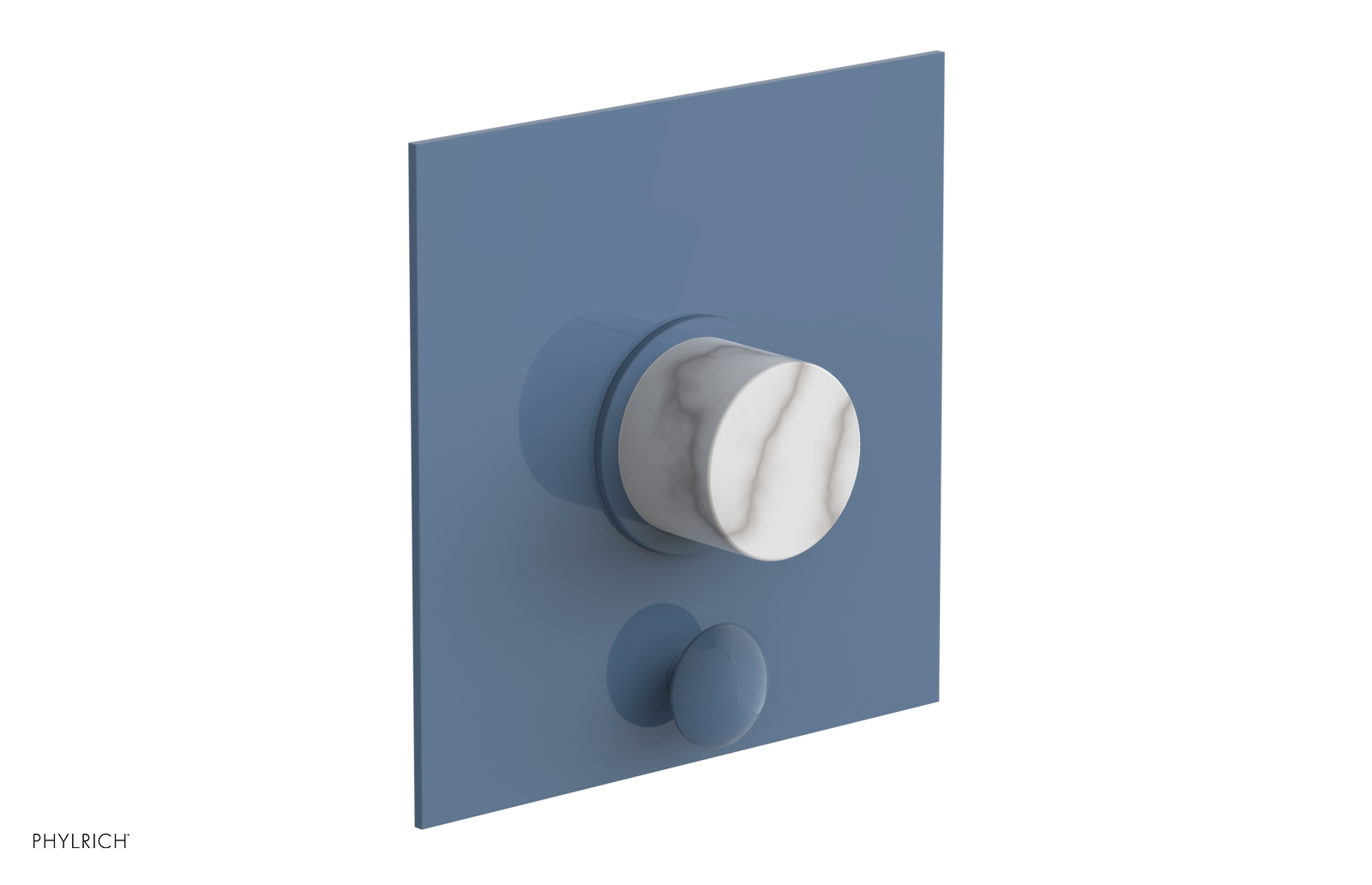 BASIC II Pressure Balance Shower Plate with Diverter and Handle Trim Set 4-202