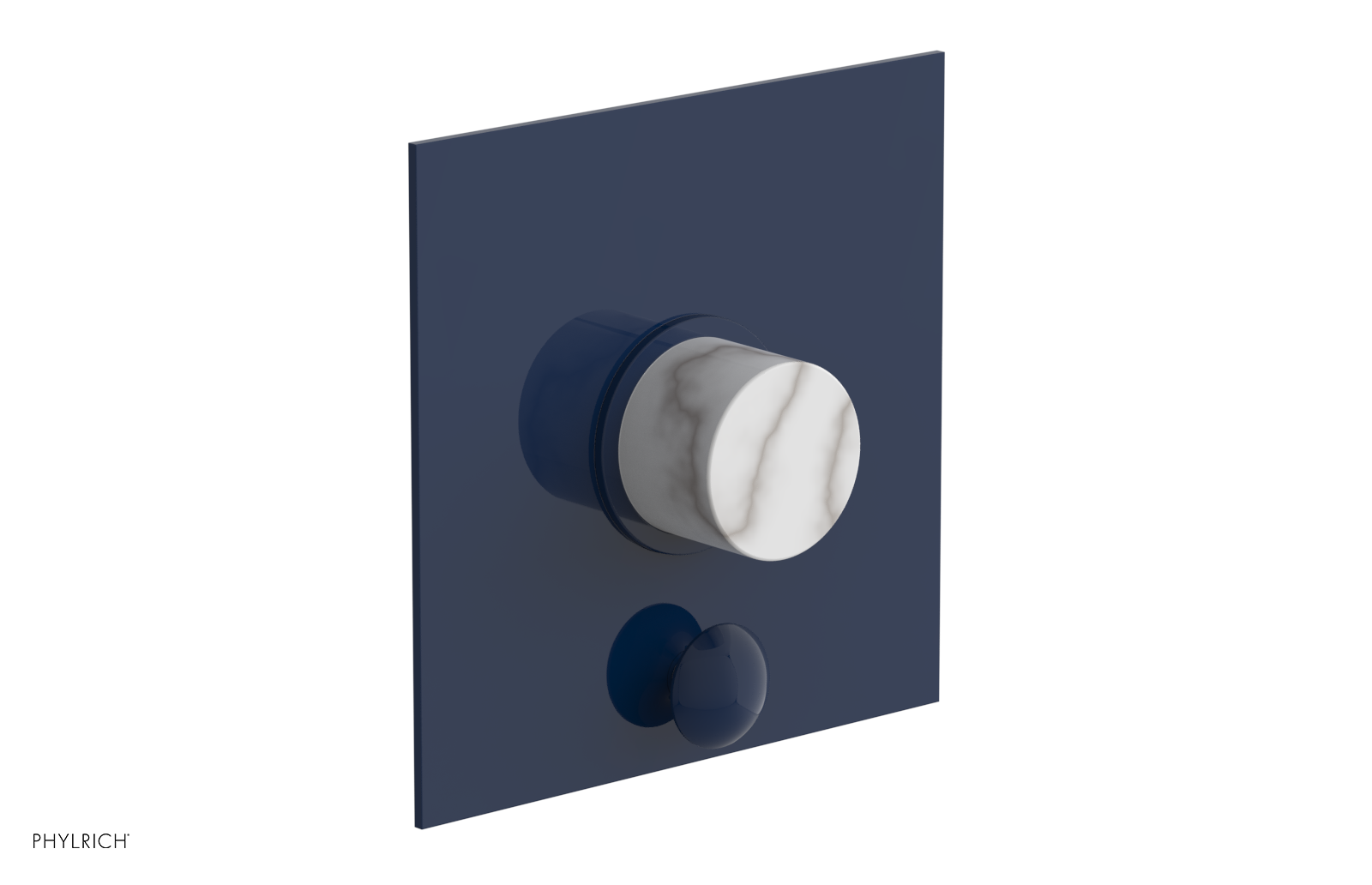 BASIC II Pressure Balance Shower Plate with Diverter and Handle Trim Set 4-202