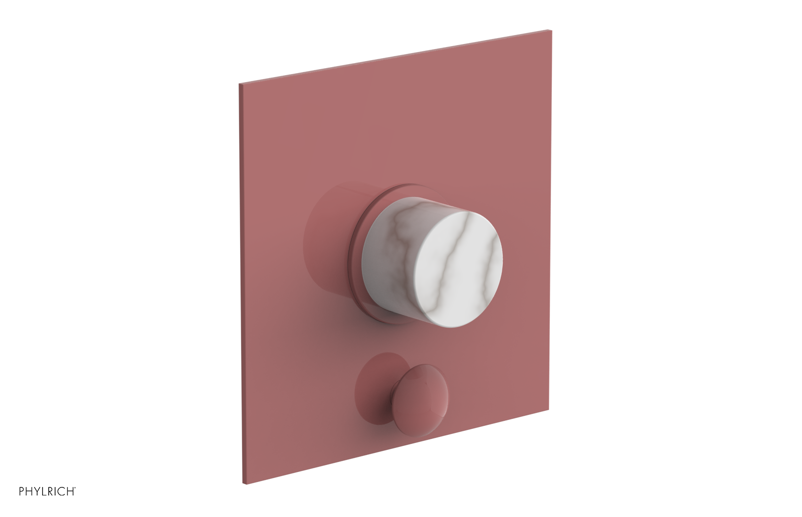 BASIC II Pressure Balance Shower Plate with Diverter and Handle Trim Set 4-202