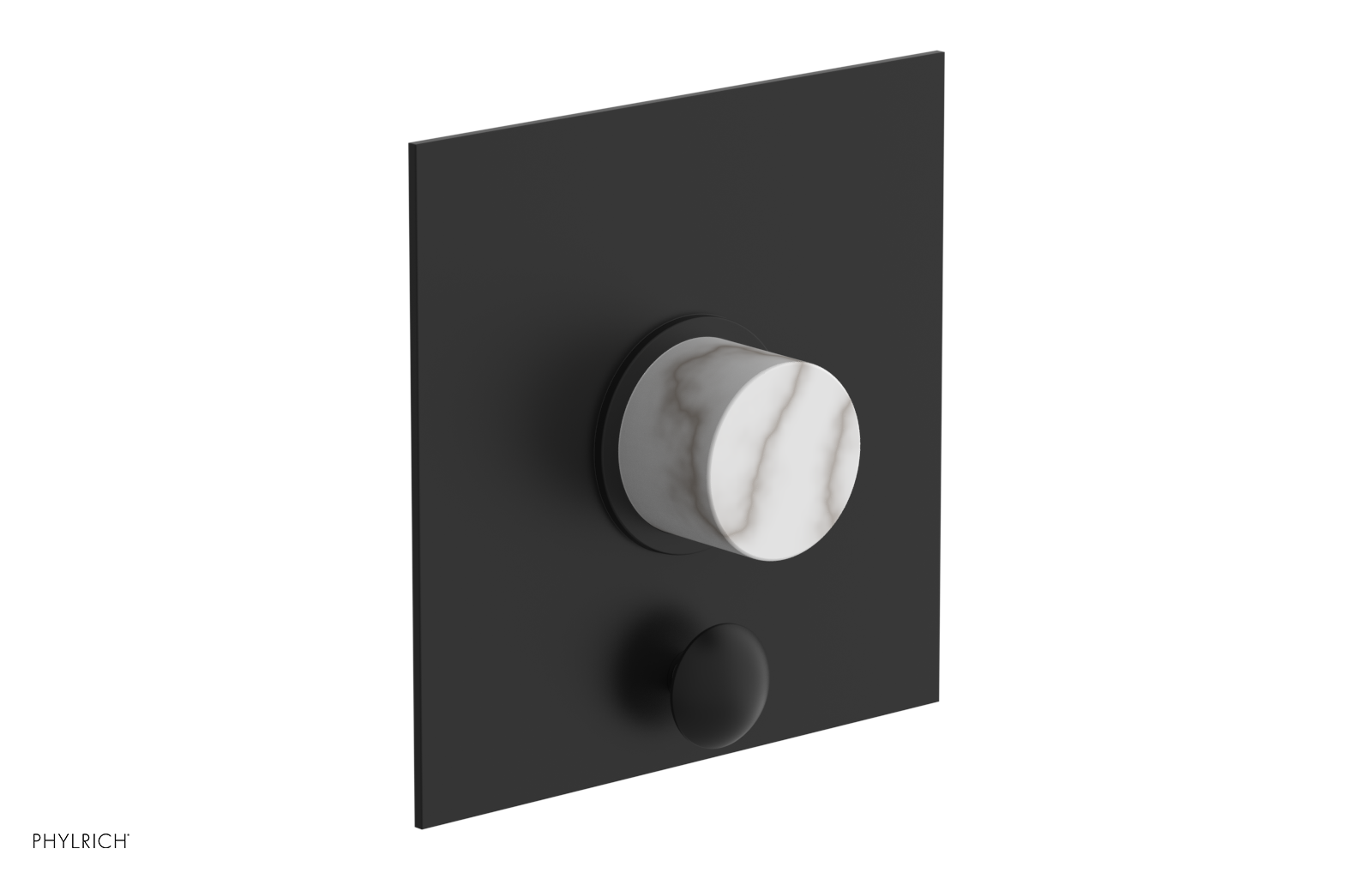 BASIC II Pressure Balance Shower Plate with Diverter and Handle Trim Set 4-202