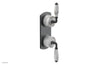 VALENCIA - Thermostatic Valve with Volume Control or Diverter, White Marble Lever Handles 4-453B