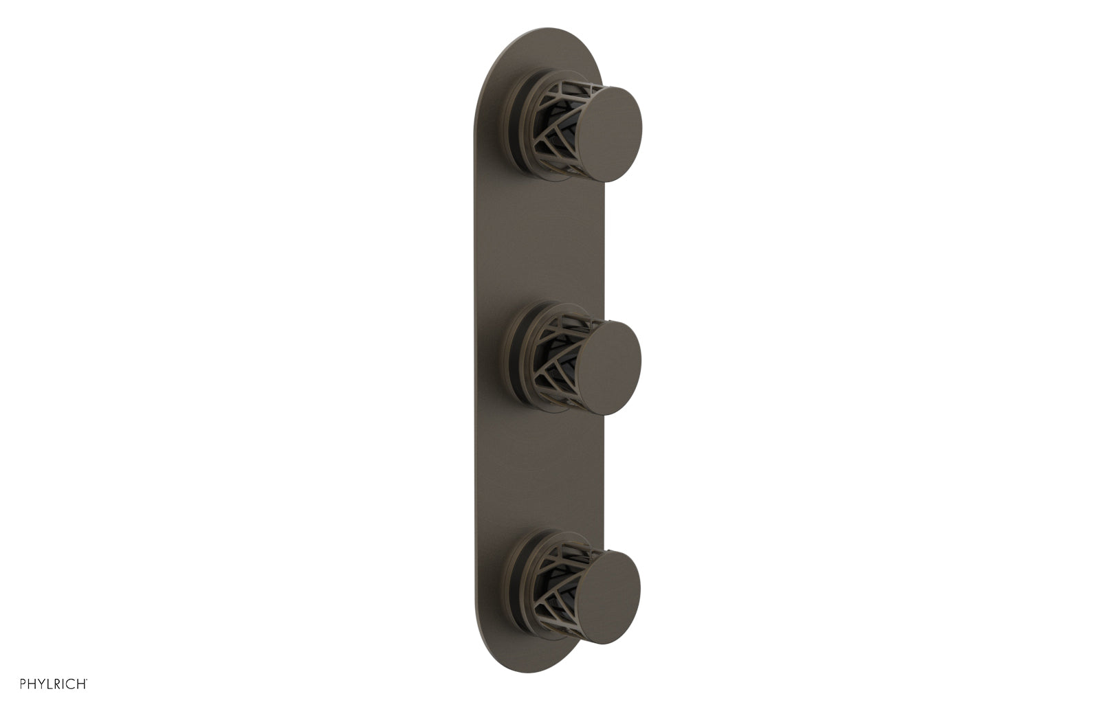 JOLIE Thermostatic Valve with Two Volume Control with "Black" Accents 4-590