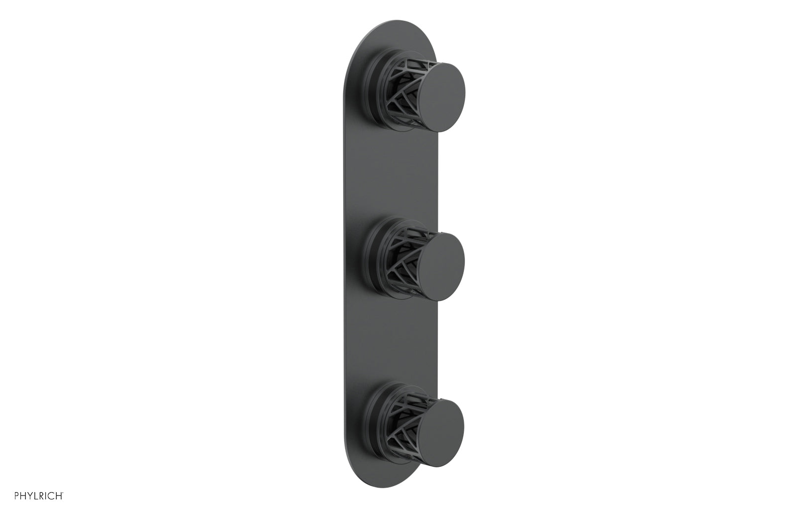 JOLIE Thermostatic Valve with Two Volume Control with "Black" Accents 4-590