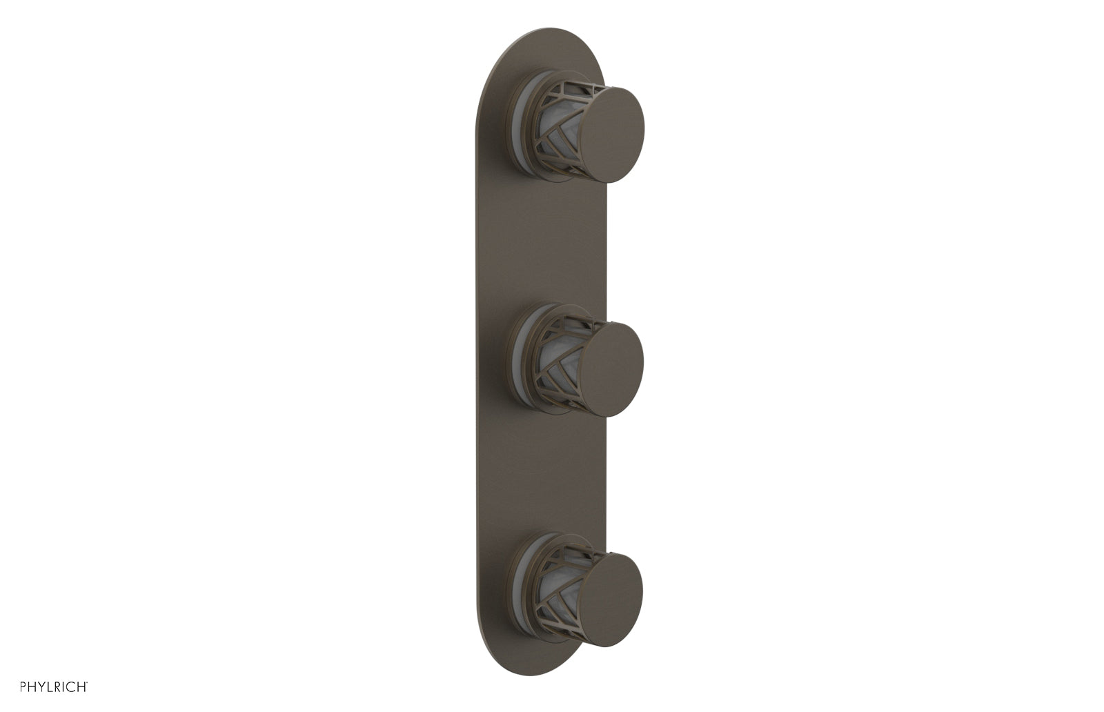 JOLIE Thermostatic Valve with Two Volume Control with "Grey" Accents 4-590