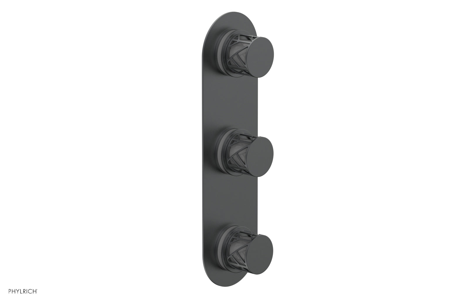 JOLIE Thermostatic Valve with Two Volume Control with "Grey" Accents 4-590