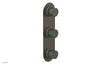 JOLIE Thermostatic Valve with Two Volume Control with "Turquoise" Accents 4-590