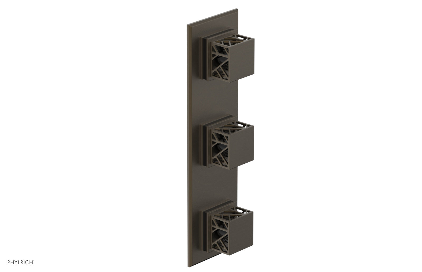 JOLIE Thermostatic Valve with Two Volume Control with "Black" Accents 4-591