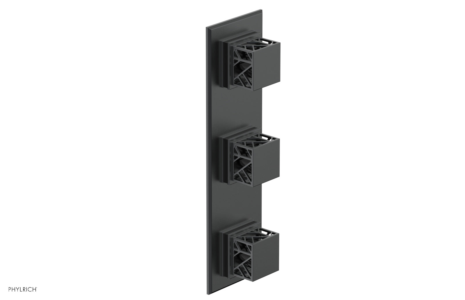 JOLIE Thermostatic Valve with Two Volume Control with "Black" Accents 4-591