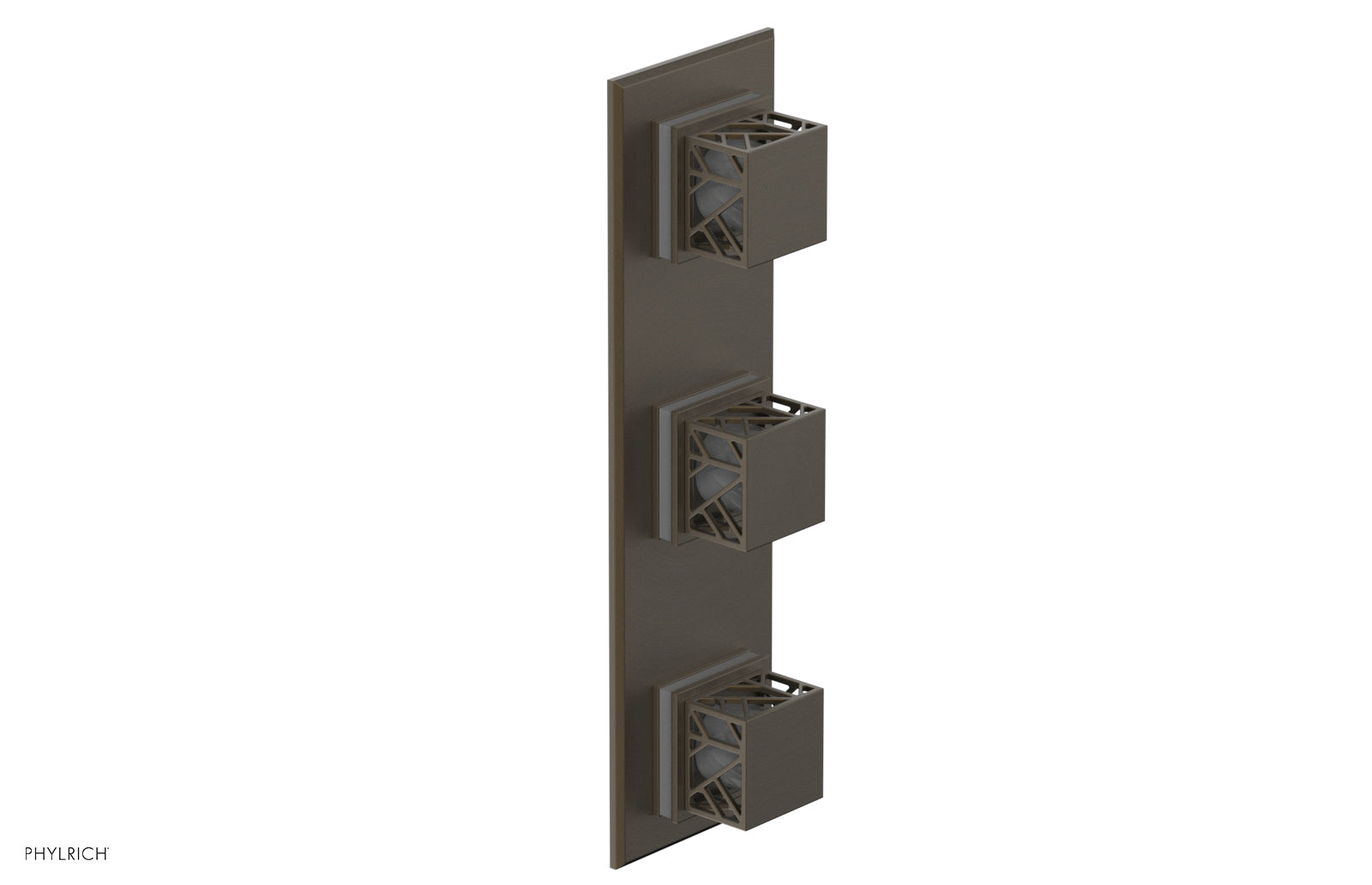 JOLIE Thermostatic Valve with Two Volume Control with "Grey" Accents 4-591