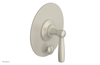 WORKS Pressure Balance Shower Plate with Diverter and Handle Trim Set 4-617