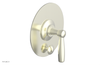 WORKS Pressure Balance Shower Plate with Diverter and Handle Trim Set 4-617