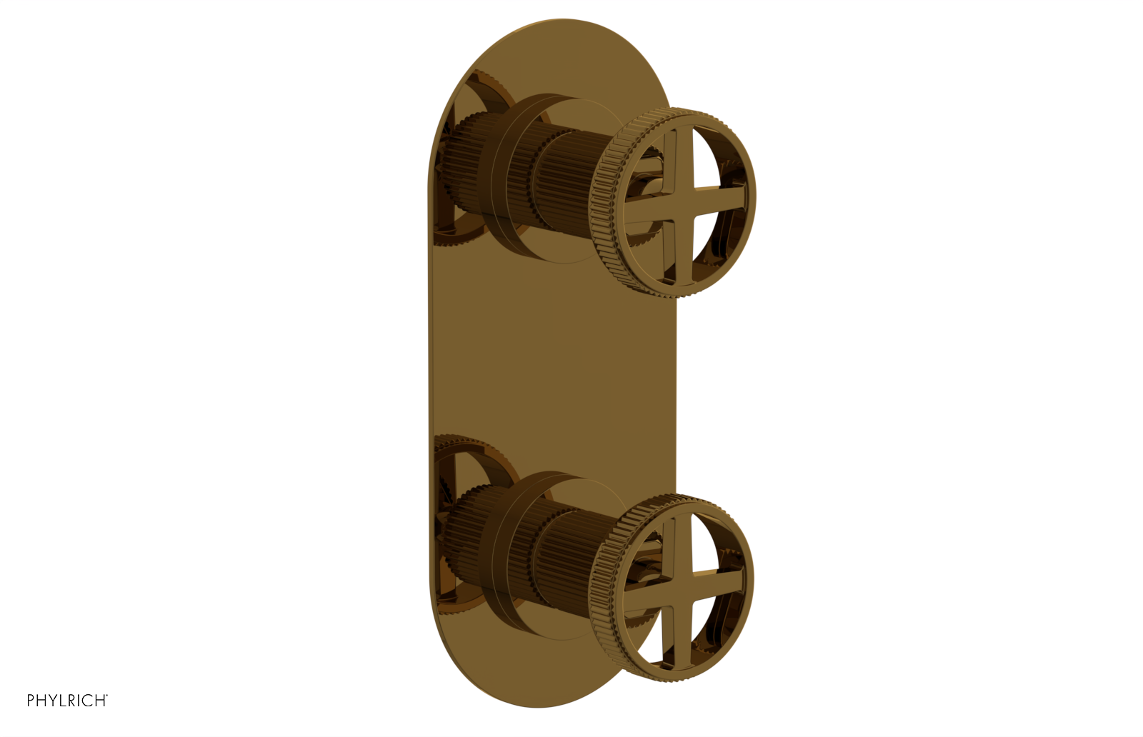 DUSTRIE - Thermostatic Valve with Volume Control or Diverter - Grooved 4-618