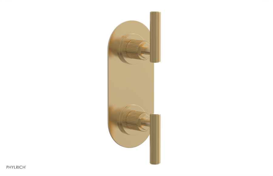 DUSTRIE - Thermostatic Valve with Volume Control or Diverter - Grooved 4-619