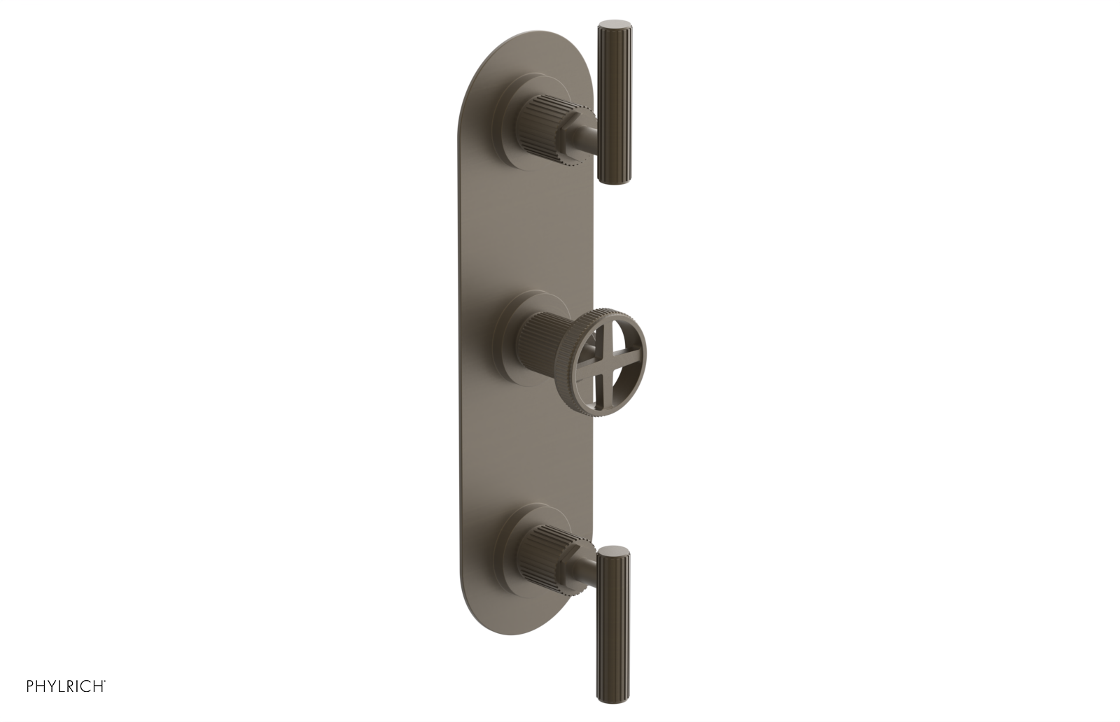 DUSTRIE - Thermostatic Valve with Two Volume Control -  Grooved 4-621