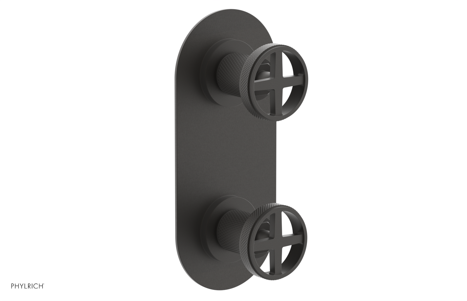 DUSTRIE - Thermostatic Valve with Volume Control or Diverter - Knurled 4-622