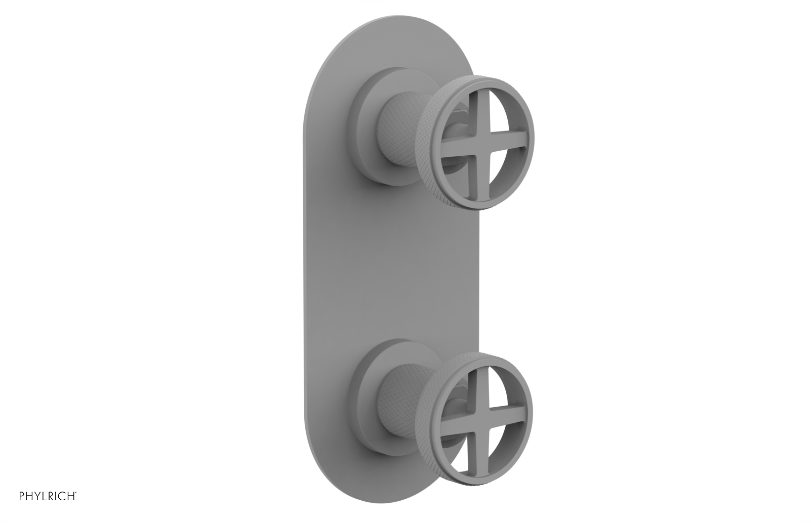 DUSTRIE - Thermostatic Valve with Volume Control or Diverter - Knurled 4-622