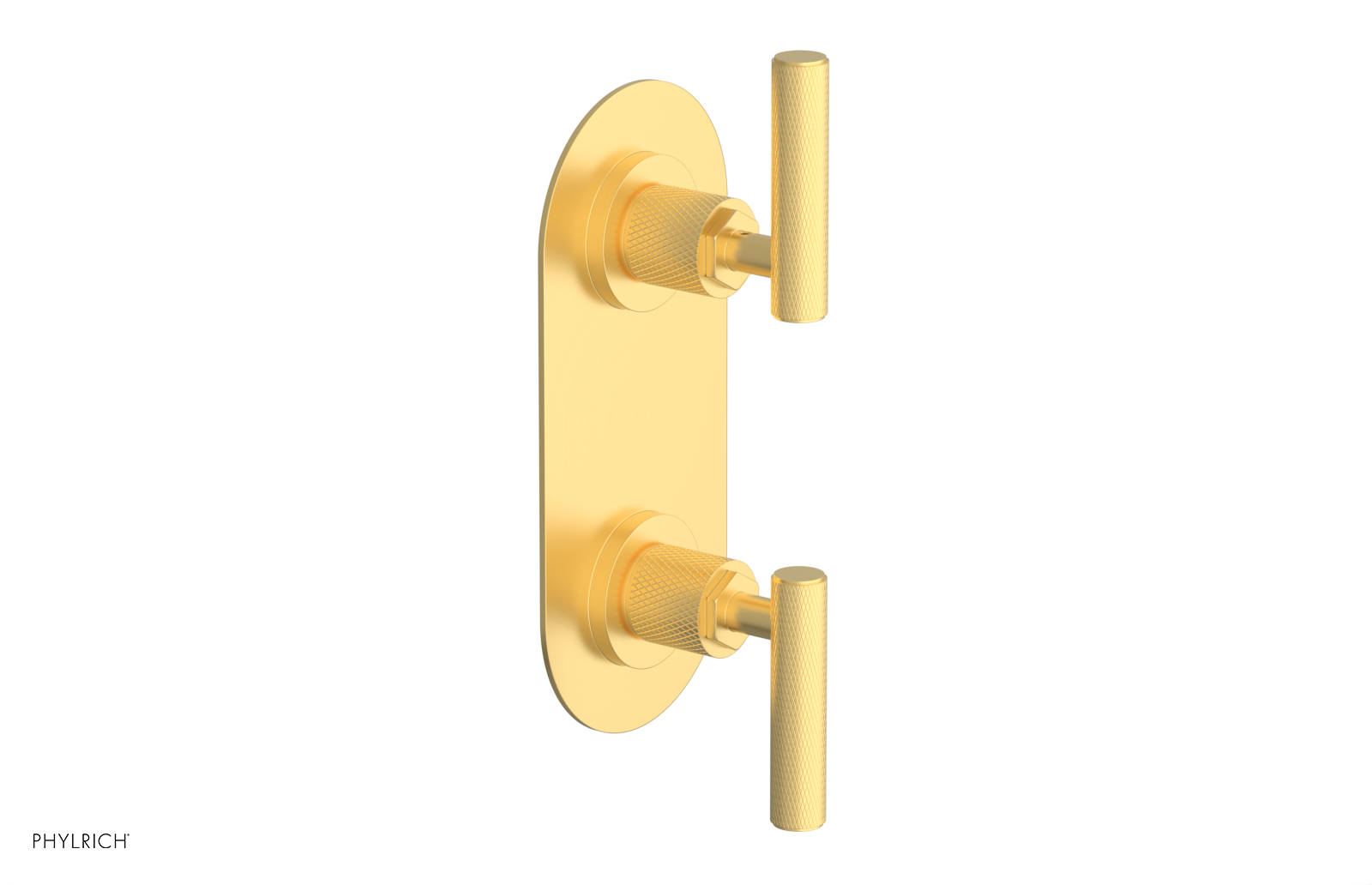 DUSTRIE - Thermostatic Valve with Volume Control or Diverter - Knurled 4-623