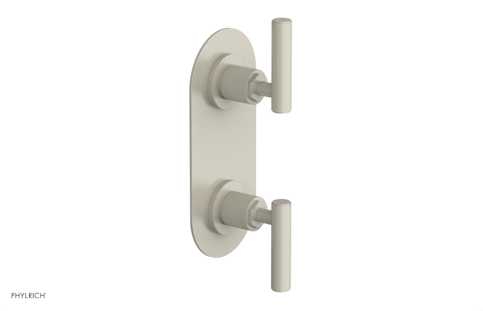 DUSTRIE - Thermostatic Valve with Volume Control or Diverter - Knurled 4-623