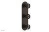 DUSTRIE - Thermostatic Valve with Two Volume Control -  Knurled 4-624