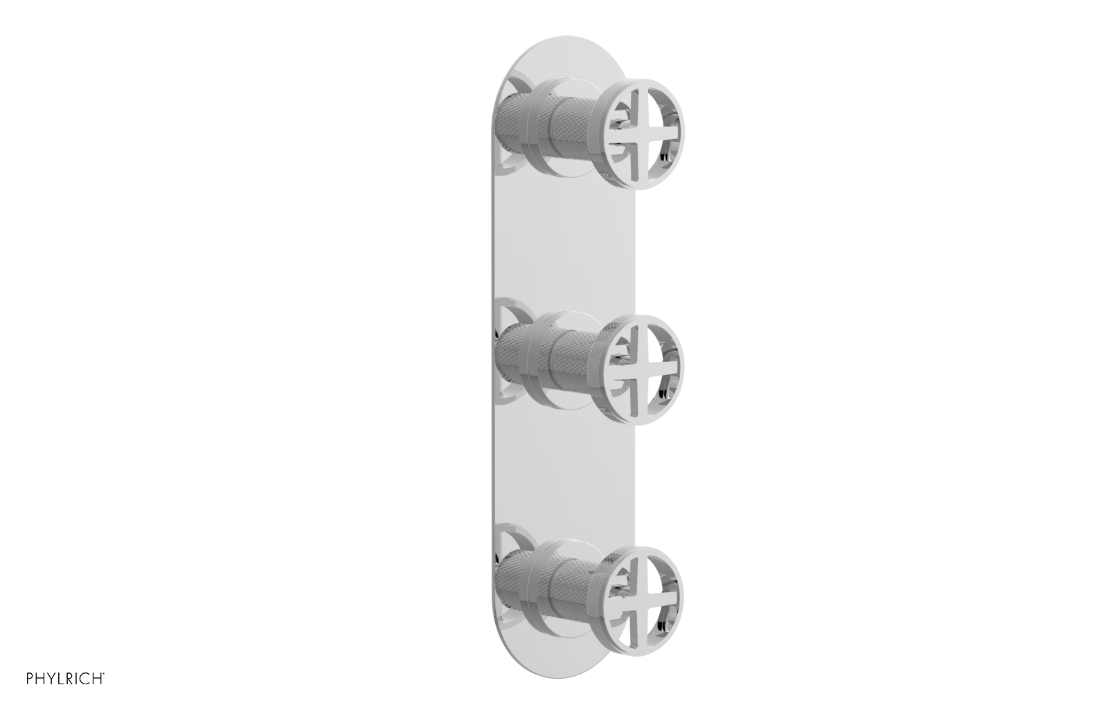 DUSTRIE - Thermostatic Valve with Two Volume Control -  Knurled 4-624