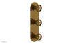 DUSTRIE - Thermostatic Valve with Two Volume Control -  Knurled 4-624