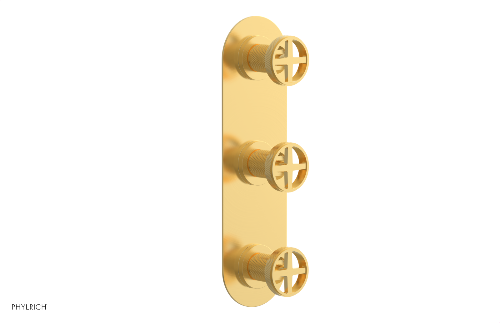 DUSTRIE - Thermostatic Valve with Two Volume Control -  Knurled 4-624
