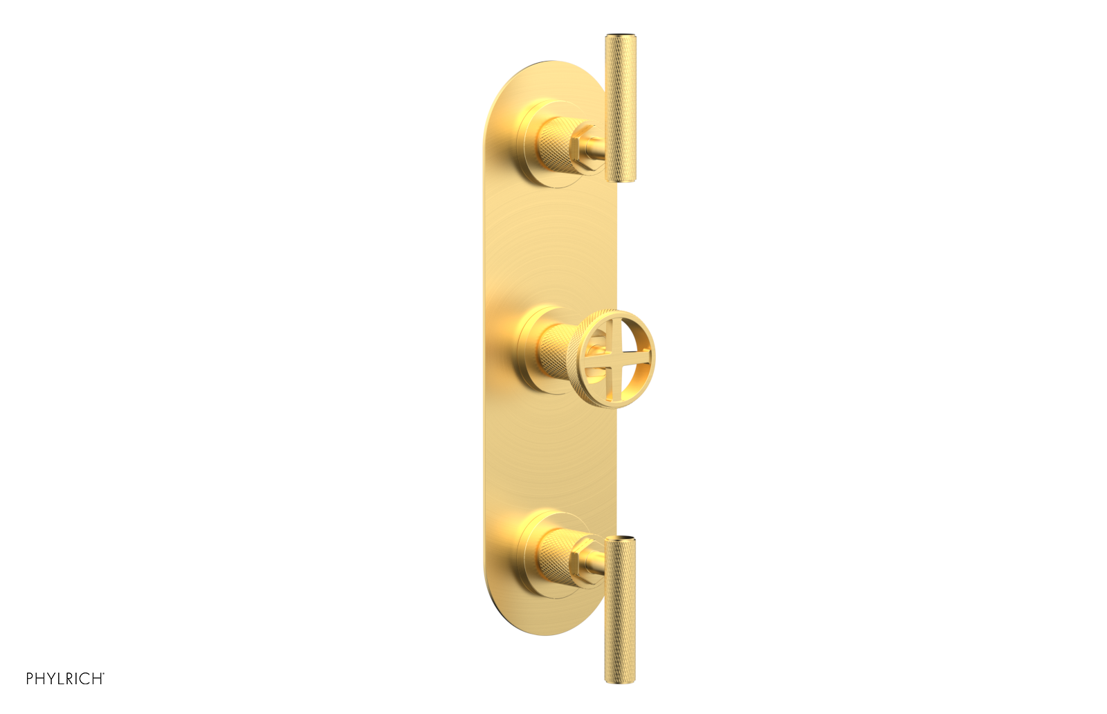 DUSTRIE - Thermostatic Valve with Two Volume Control -  Knurled 4-625