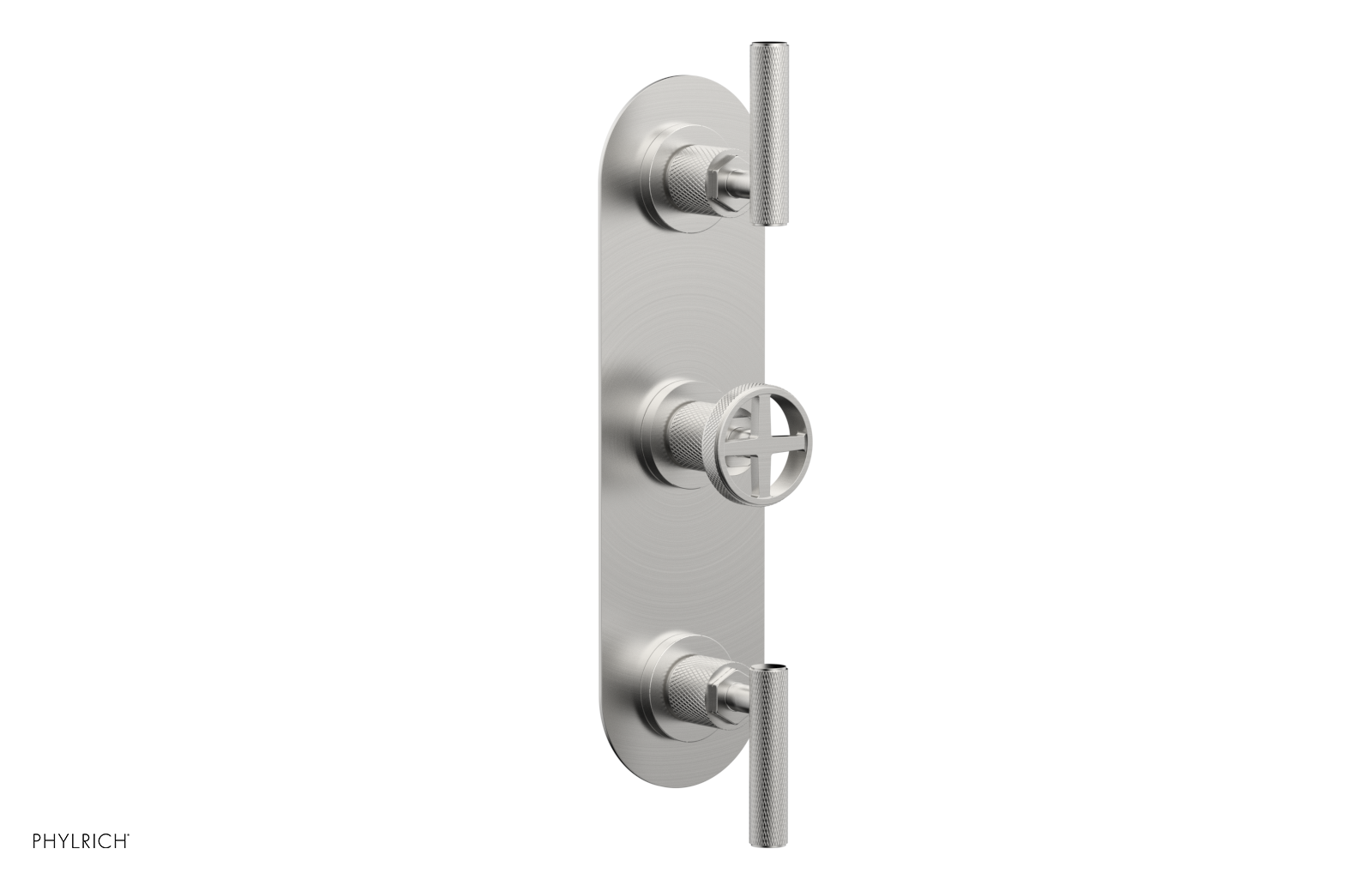 DUSTRIE - Thermostatic Valve with Two Volume Control -  Knurled 4-625