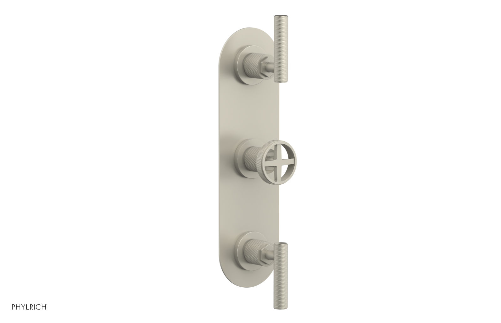DUSTRIE - Thermostatic Valve with Two Volume Control -  Knurled 4-625