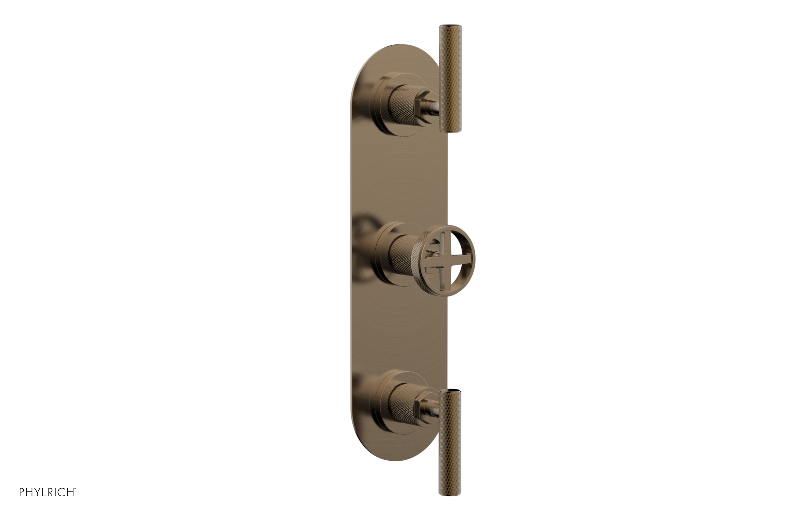 DUSTRIE - Thermostatic Valve with Two Volume Control -  Knurled 4-625
