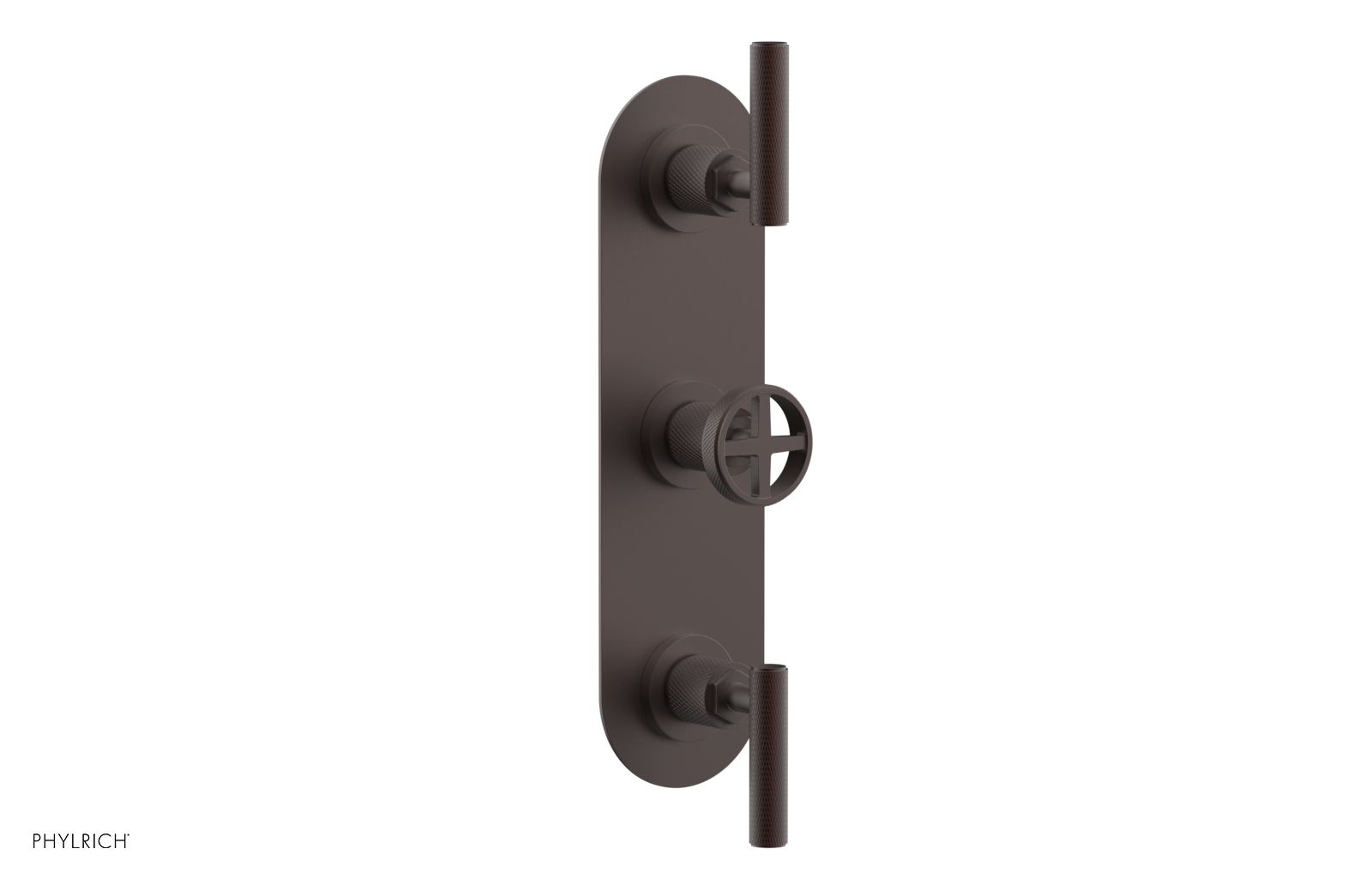 DUSTRIE - Thermostatic Valve with Two Volume Control -  Knurled 4-625