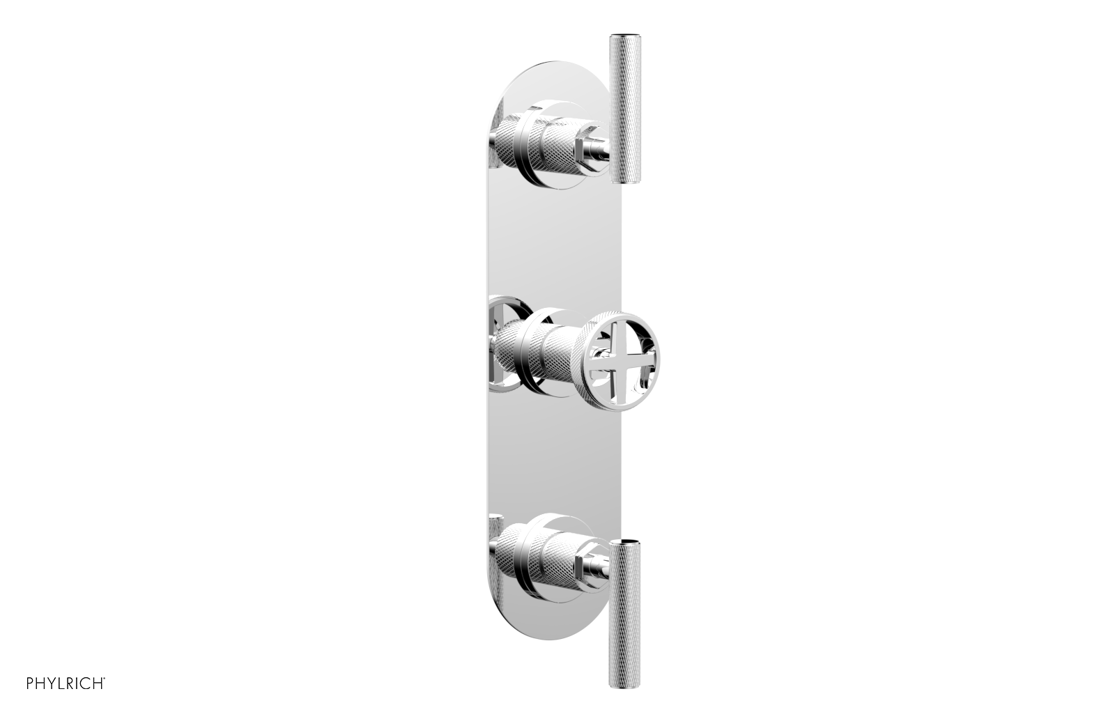 DUSTRIE - Thermostatic Valve with Two Volume Control -  Knurled 4-625