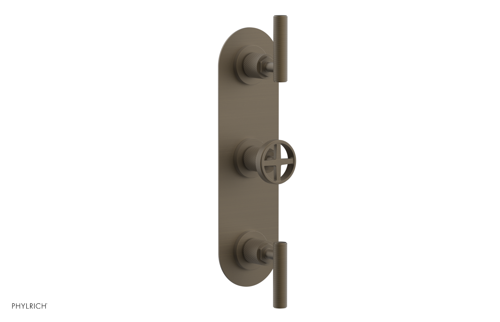 DUSTRIE - Thermostatic Valve with Two Volume Control -  Knurled 4-625