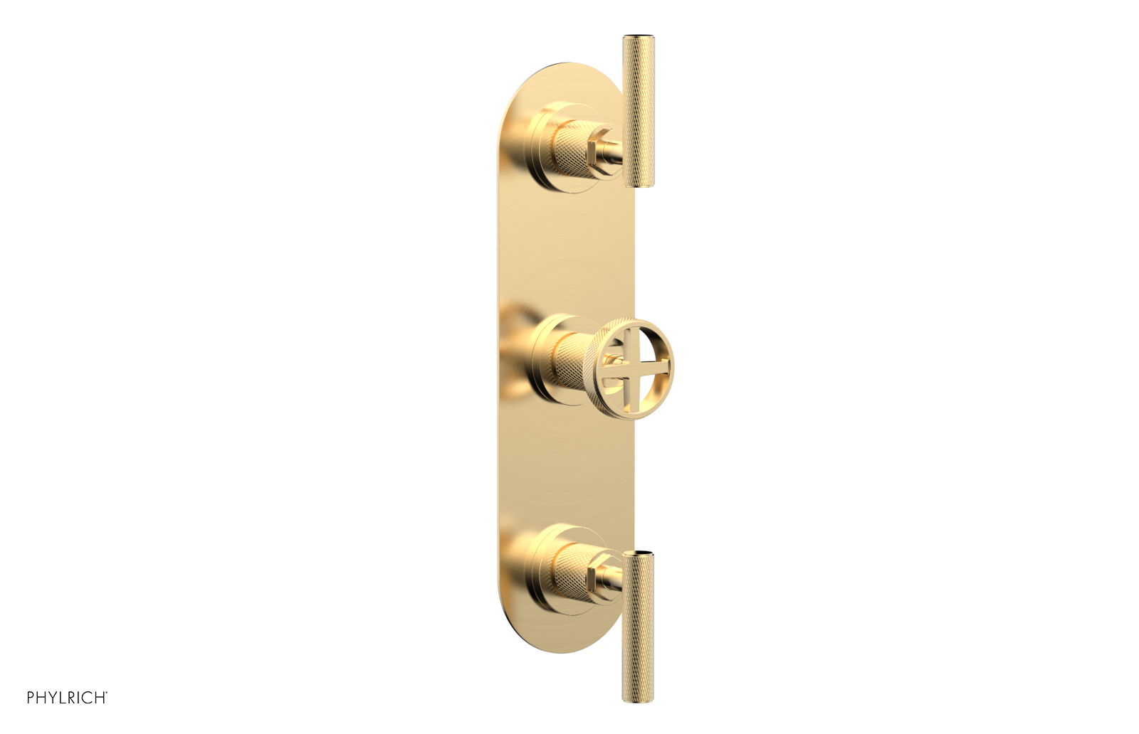 DUSTRIE - Thermostatic Valve with Two Volume Control -  Knurled 4-625