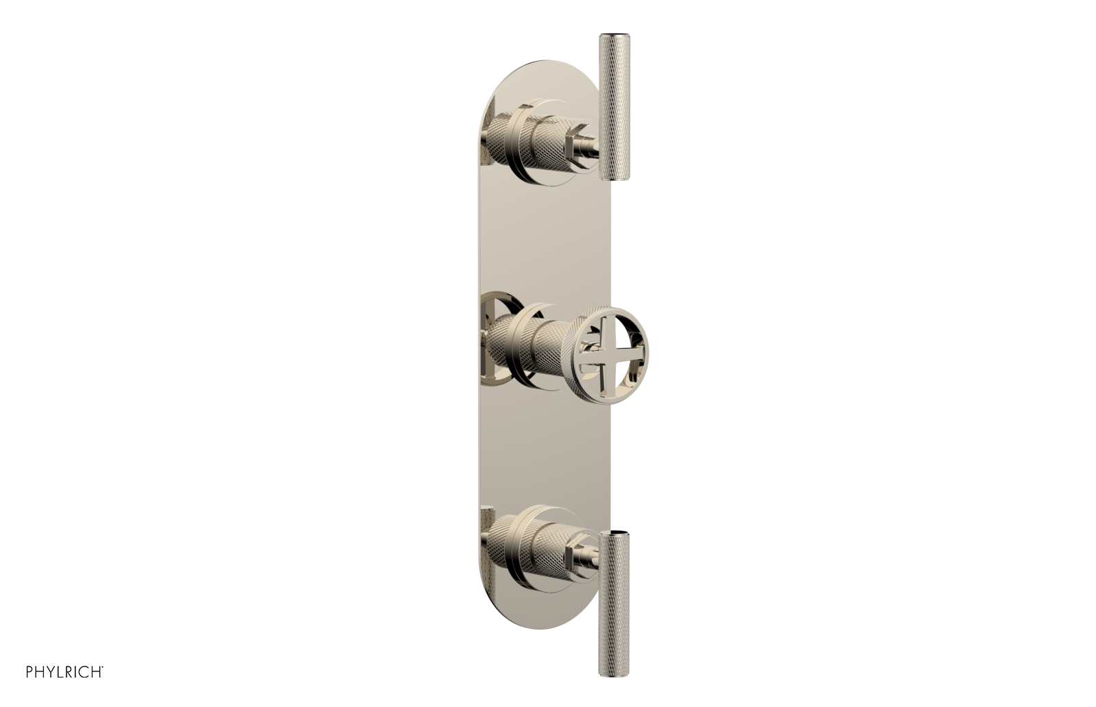 DUSTRIE - Thermostatic Valve with Two Volume Control -  Knurled 4-625