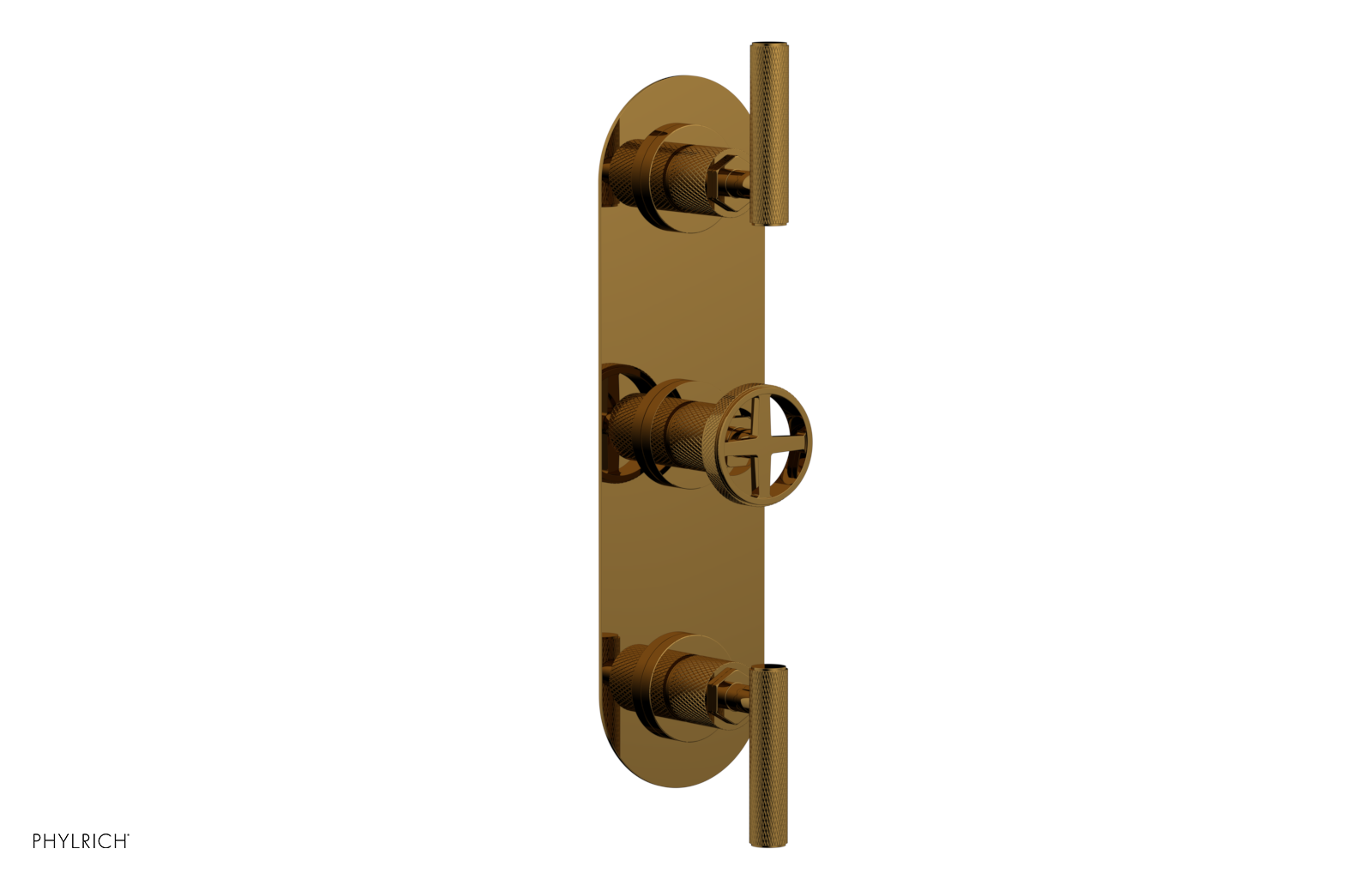 DUSTRIE - Thermostatic Valve with Two Volume Control -  Knurled 4-625