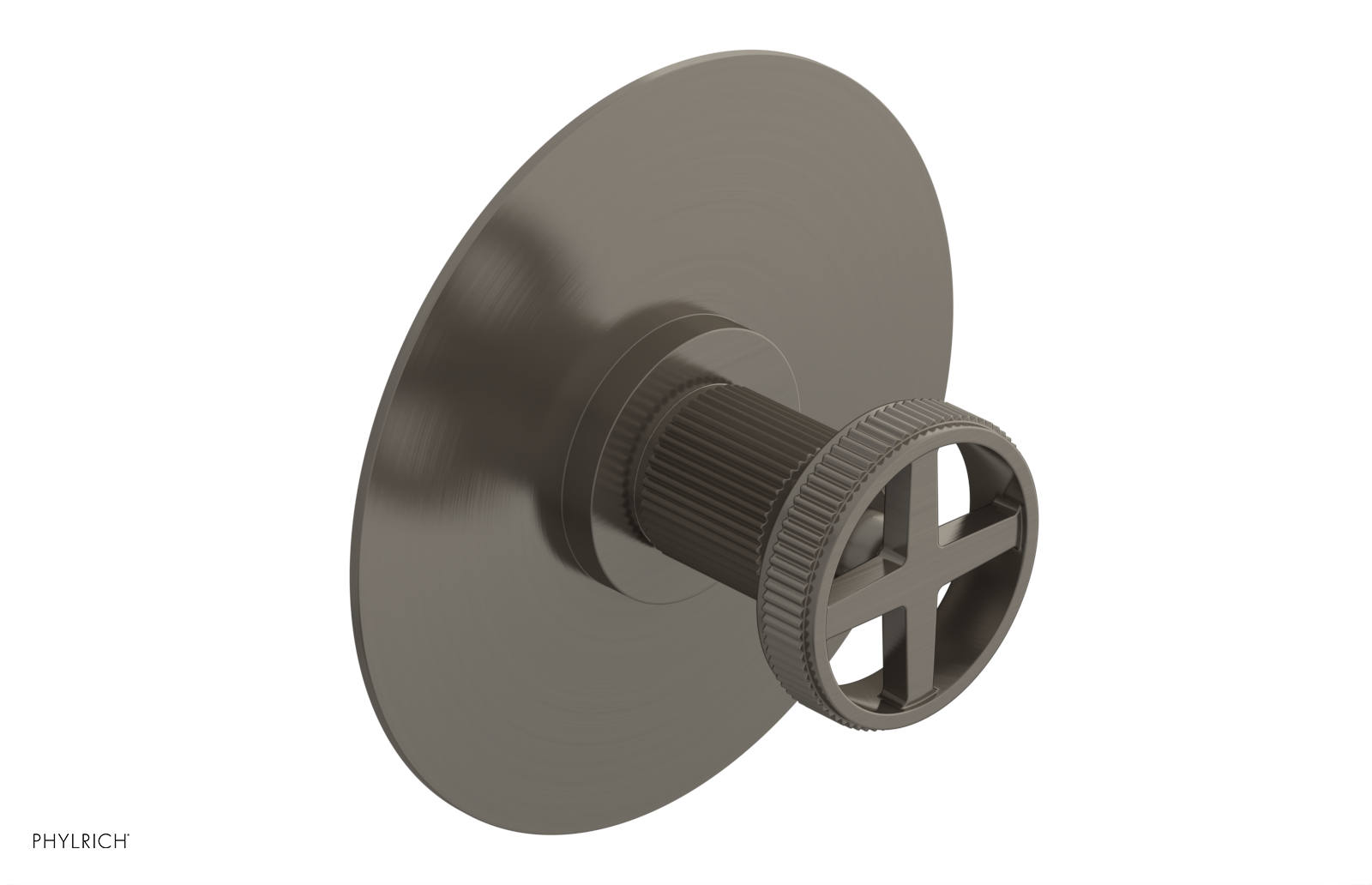 DUSTRIE - Thermostatic Shower Trim - Cross Handle - Grooved 4-626