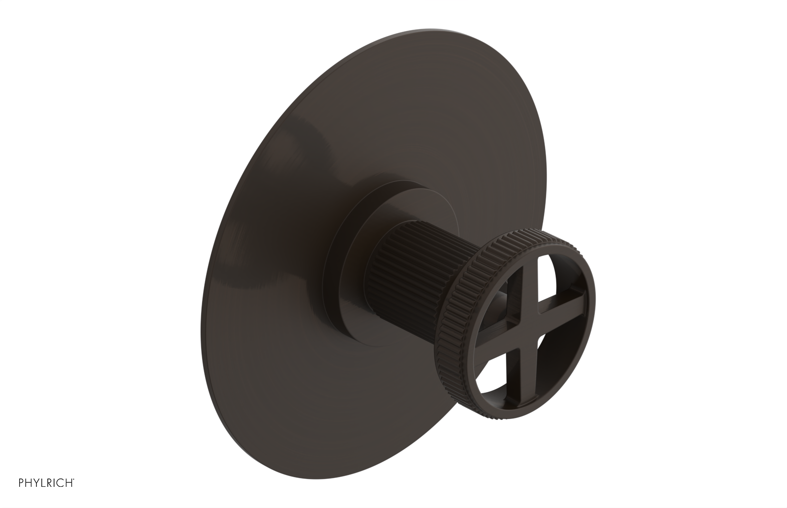 DUSTRIE - Thermostatic Shower Trim - Cross Handle - Grooved 4-626