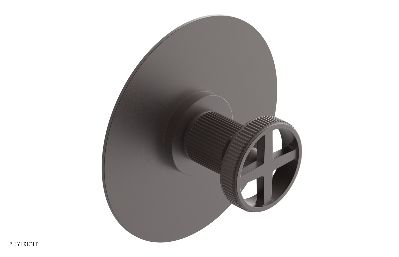 DUSTRIE - Thermostatic Shower Trim - Cross Handle - Grooved 4-626