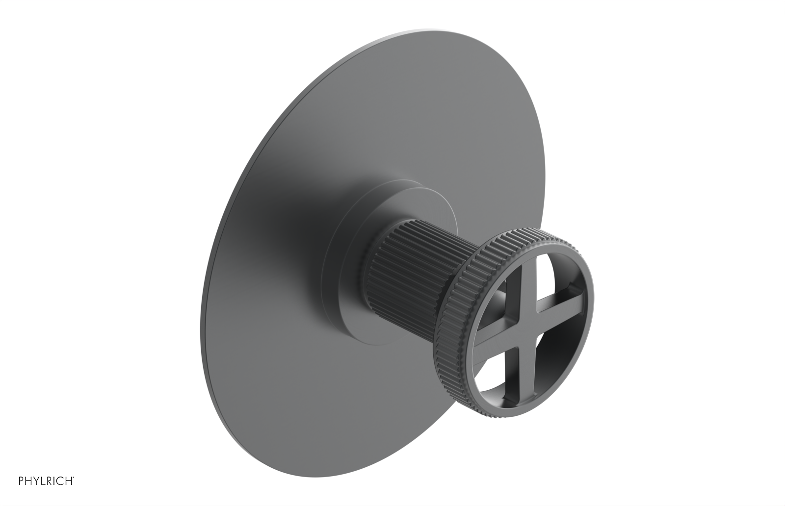 DUSTRIE - Thermostatic Shower Trim - Cross Handle - Grooved 4-626