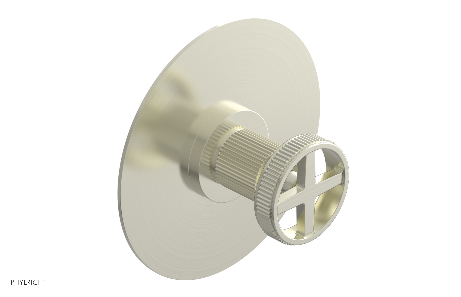DUSTRIE - Thermostatic Shower Trim - Cross Handle - Grooved 4-626