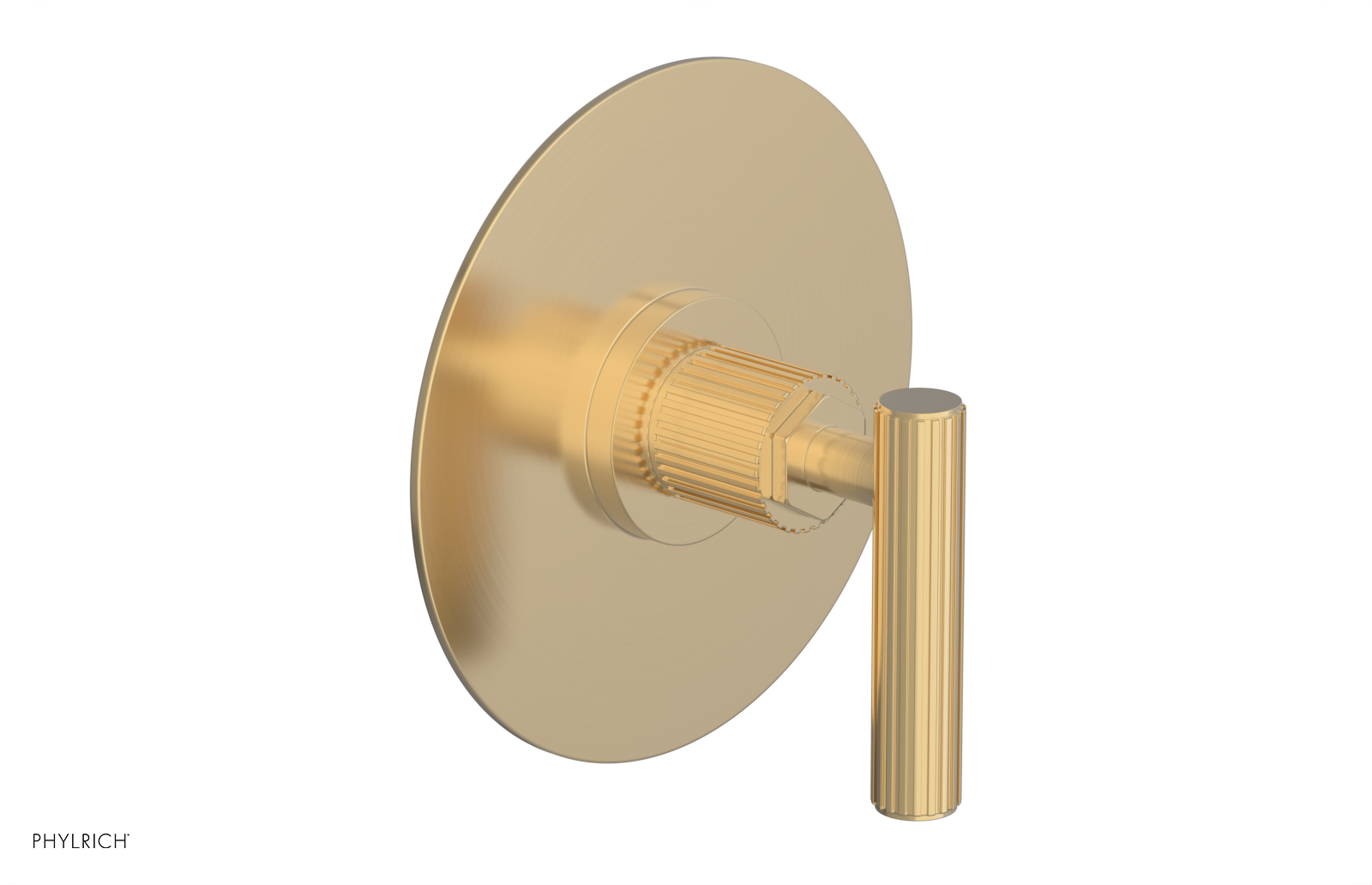 DUSTRIE - Thermostatic Shower Trim - Lever Handle - Grooved 4-627 DUSTRIE - Thermostatic Shower Trim - Lever Handle - Grooved 4-627